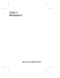 Para ver o documento Adaptec 2940UW Manual de Instruções